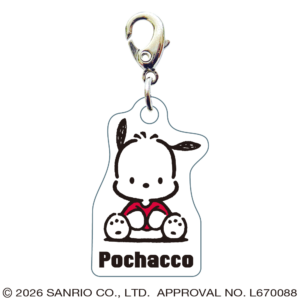 ポチャッコ スリーシーエムチャーム ジッパーアクセサリー おすわり