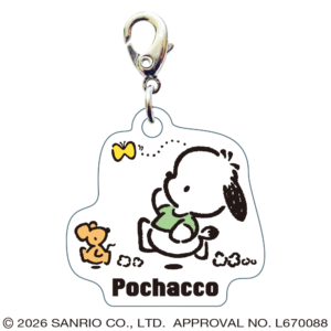 ポチャッコ スリーシーエムチャーム ジッパーアクセサリー おいかけっこ