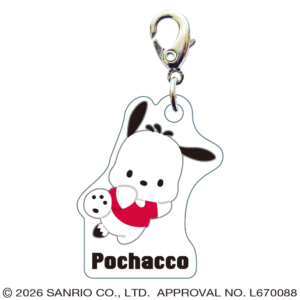 ポチャッコ スリーシーエムチャーム ジッパーアクセサリー ぴょん