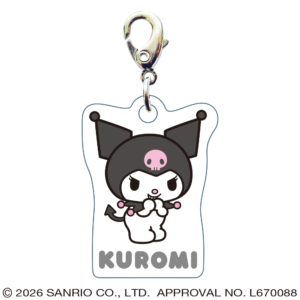 クロミ　スリーシーエムチャーム　ジッパーアクセサリー　にしし