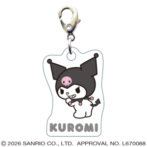 クロミ　スリーシーエムチャーム　ジッパーアクセサリー　ちらっ