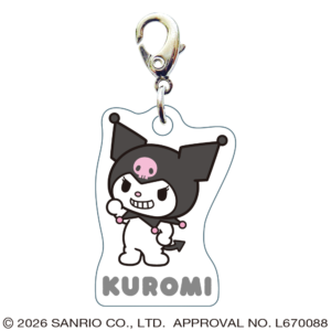 クロミ　スリーシーエムチャーム　ジッパーアクセサリー　どやっ