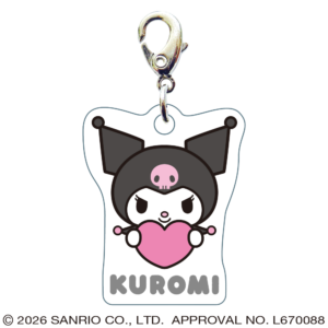 クロミ スリーシーエムチャーム ジッパーアクセサリー ハート