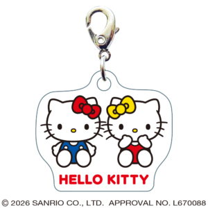 ハローキティ スリーシーエムチャーム ジッパーアクセサリー なかよし