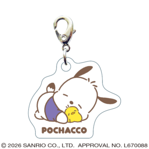 ポチャッコ スリーシーエムチャーム ジッパーアクセサリー おひるね