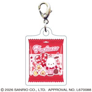 ポチャッコ スリーシーエムチャーム ジッパーアクセサリー キャンディバッグ