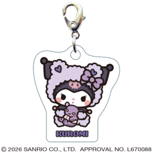 クロミ　スリーシーエムチャーム　ジッパーアクセサリー　もこもこ