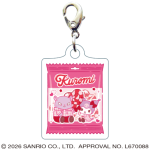 クロミ　スリーシーエムチャーム　ジッパーアクセサリー　キャンディバッグ