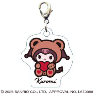 クロミ　スリーシーエムチャーム　ジッパーアクセサリー　くま