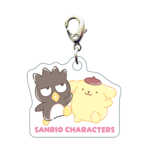 バットばつ丸 ポムポムプリン スリーシーエムチャーム ジッパーアクセサリー おともだち