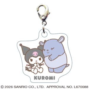 クロミ　スリーシーエムチャーム　ジッパーアクセサリー　ぎゅむ