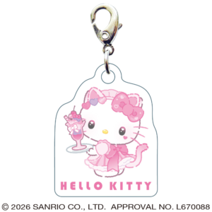 ハローキティ スリーシーエムチャーム ジッパーアクセサリー ねこみみ
