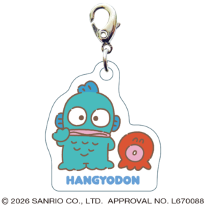 ハンギョドン　スリーシーエムチャーム　ジッパーアクセサリー　おすわり