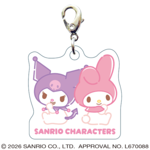 クロミ マイメロディ スリーシーエムチャーム ジッパーアクセサリー おともだち