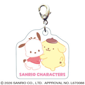 ポチャッコ ポムポムプリン スリーシーエムチャーム ジッパーアクセサリー おともだち