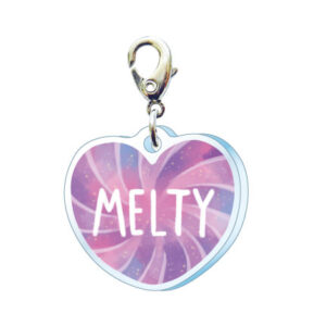 バッグチャーム　スリーシーエムチャーム　ジッパーアクセサリー　MELTY
