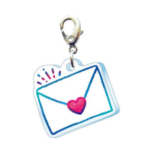 スリーシーエムチャーム　バッグチャーム　ジッパーアクセサリー　ラブレター