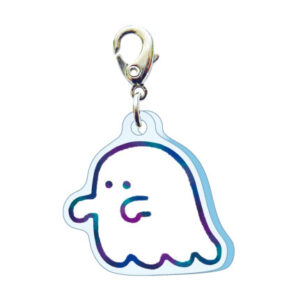 スリーシーエムチャーム　バッグチャーム　ジッパーアクセサリー　おばけ