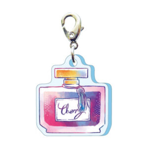 スリーシーエムチャーム　バッグチャーム　ジッパーアクセサリー　香水