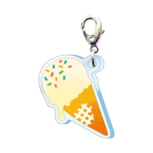 スリーシーエムチャーム　バッグチャーム　ジッパーアクセサリー　アイスクリーム