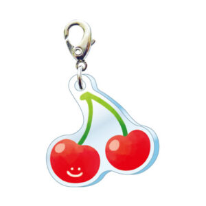 スリーシーエムチャーム　バッグチャーム　ジッパーアクセサリー　さくらんぼ