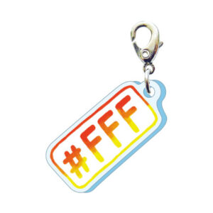 スリーシーエムチャーム　バッグチャーム　ジッパーアクセサリー　＃FFF