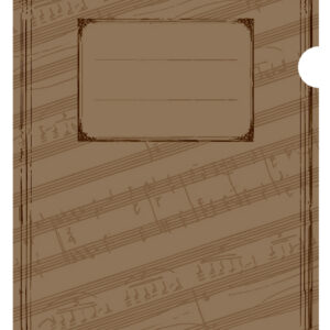 A４サイズ　クリアファイル　音楽ファイル　楽譜