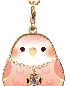 おなじないつき　ことりコレクションキーホルダー　アキクサインコ　素敵なことがおこる