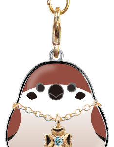 おなじないつき　ことりコレクションキーホルダー　スズメ　ミラクルかなう