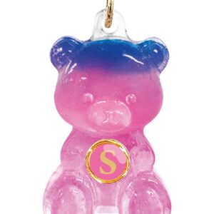 🍬🧸 ハピベアキーチェーン イニシャルver. 🧸🍬　S　おまじない　可愛くなれる