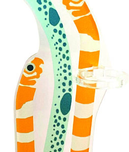 マリンアクリルペンスタンド　チンアナゴ＆ニシキアナゴ