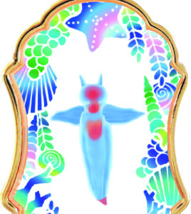 透明標本コレクトキーホルダー　クリオネ