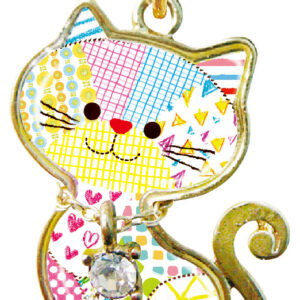 ニャンコレ(ニャンココレクション)ウィッシュ「しあわせがつづく」ボールチェーン バッグチャーム ジッパーアクセサリー