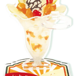 レトロ喫茶ペンスタンド　フルーツパフェ　チョコレートパフェ
