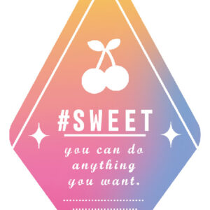 ５つ繋げて星の形に❣　おそろいで映える　ときめくグラデーション　ピタタグ　キーチェーン　SWEET