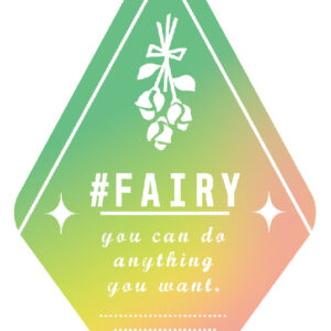 ５つ繋げて星の形に❣　おそろいで映える　ときめくグラデーション　ピタタグ　キーチェーン　FAIRY