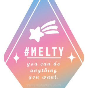 ５つ繋げて星の形に❣　おそろいで映える　ときめくグラデーション　ピタタグ　キーチェーン　MELTY