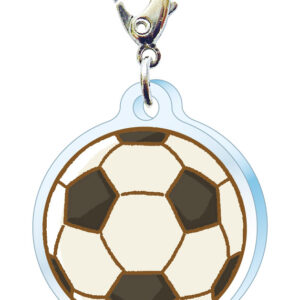スリーシーエム　部活・学園バッグチャーム　ジッパーアクセサリー　サッカーボール