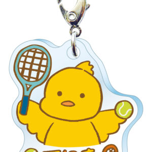 スリーシーエム　部活・学園バッグチャーム　ジッパーアクセサリー　テニス部A