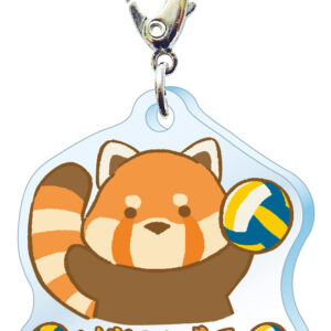 スリーシーエム　部活・学園バッグチャーム　ジッパーアクセサリー　バレーボール部A