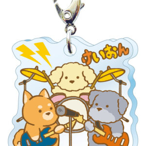 スリーシーエム　部活・学園バッグチャーム　ジッパーアクセサリー　軽音楽部