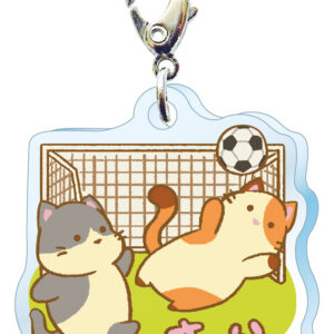 スリーシーエム　部活・学園バッグチャーム　ジッパーアクセサリー　サッカー部B