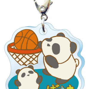 スリーシーエム　部活・学園バッグチャーム　ジッパーアクセサリー　バスケットボール部B
