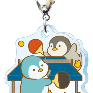 スリーシーエム　部活・学園バッグチャーム　ジッパーアクセサリー　卓球部