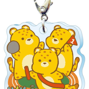 スリーシーエム　部活・学園バッグチャーム　ジッパーアクセサリー　陸上部