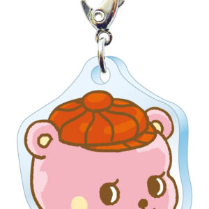 スリーシーエム　部活・学園バッグチャーム　ジッパーアクセサリー　クマさんのり