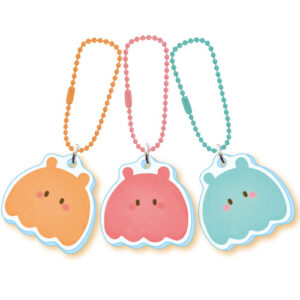 ワンスリー　キーチェーン　めんだこ　3個セットのキーチェーン