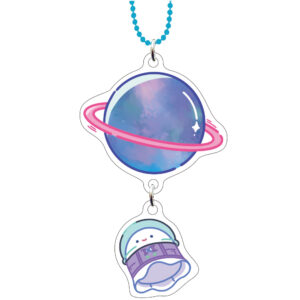惑星とおばけキーチェーン　ただようおばけ　