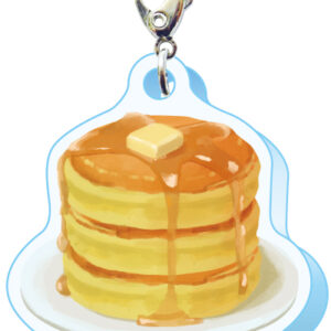 スリーシーエム　ようこそレトロ商店街　バッグチャーム　ジッパーアクセサリー　ホットケーキ