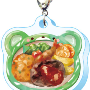 スリーシーエム ようこそレトロ商店街 バッグチャーム ジッパーアクセサリー お子様ランチ